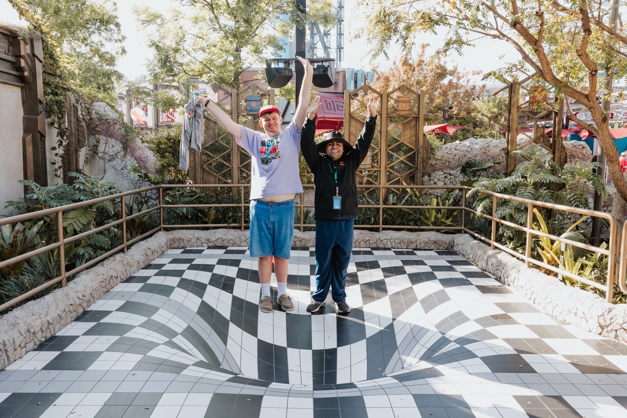 ICAN clients at Disneyland