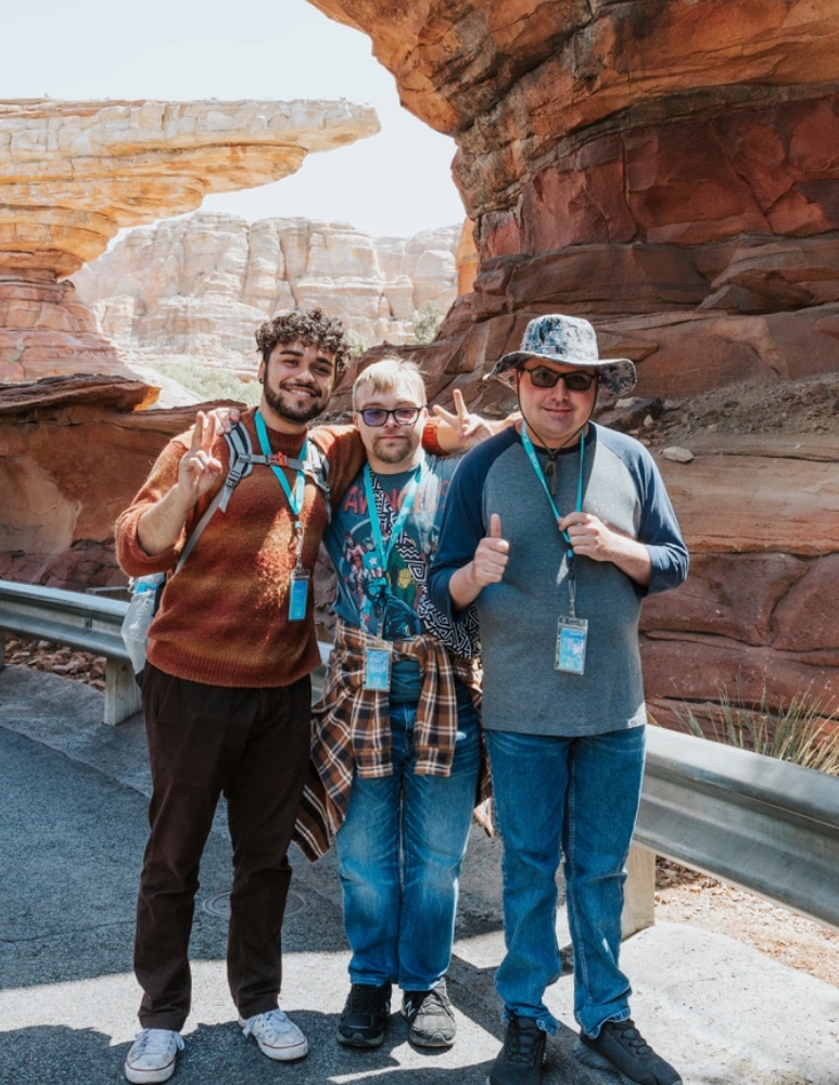ICAN Clients at Disneyland spring retreat