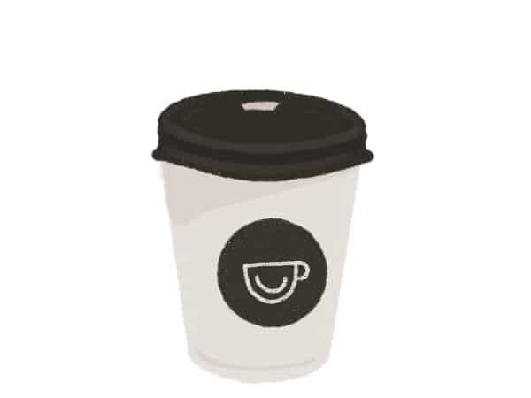 ICAN Coffee cup with lid