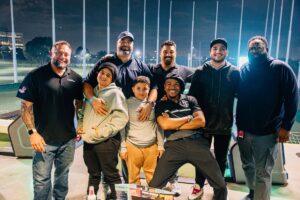 Fun at ICAN fundraiser at TopGolf